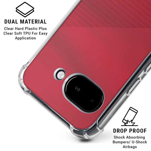 Poland Soccer Flag Google Pixel 9a Clear Case